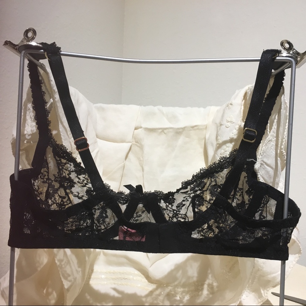 Agent Provocateur, black lace bra